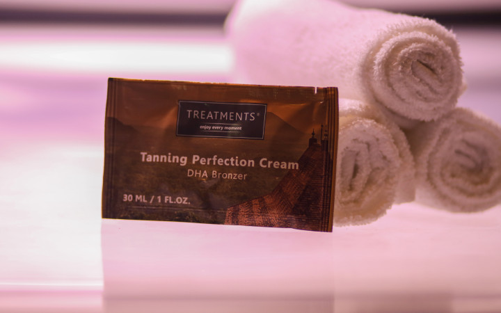 Tanning Perfection Cream van Treatments bij een zonnebank