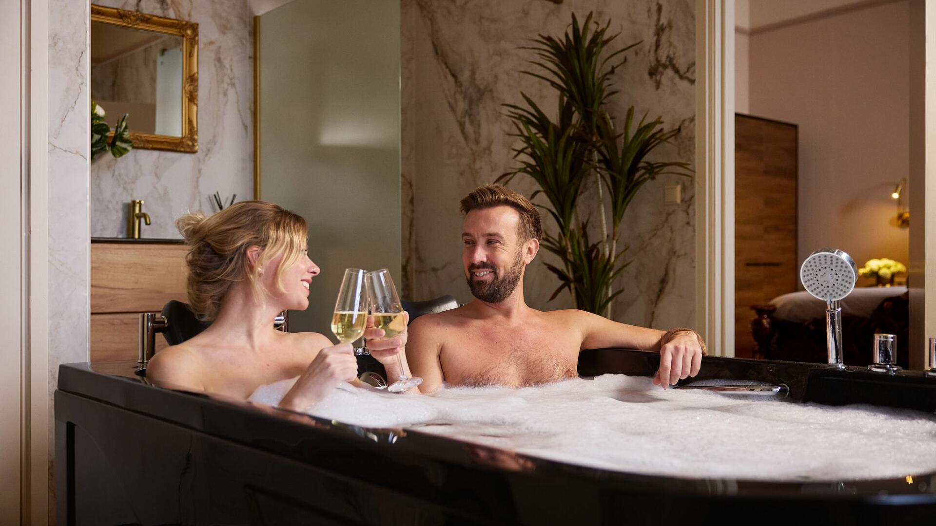 Twin kamer met jaccuzi - proosten