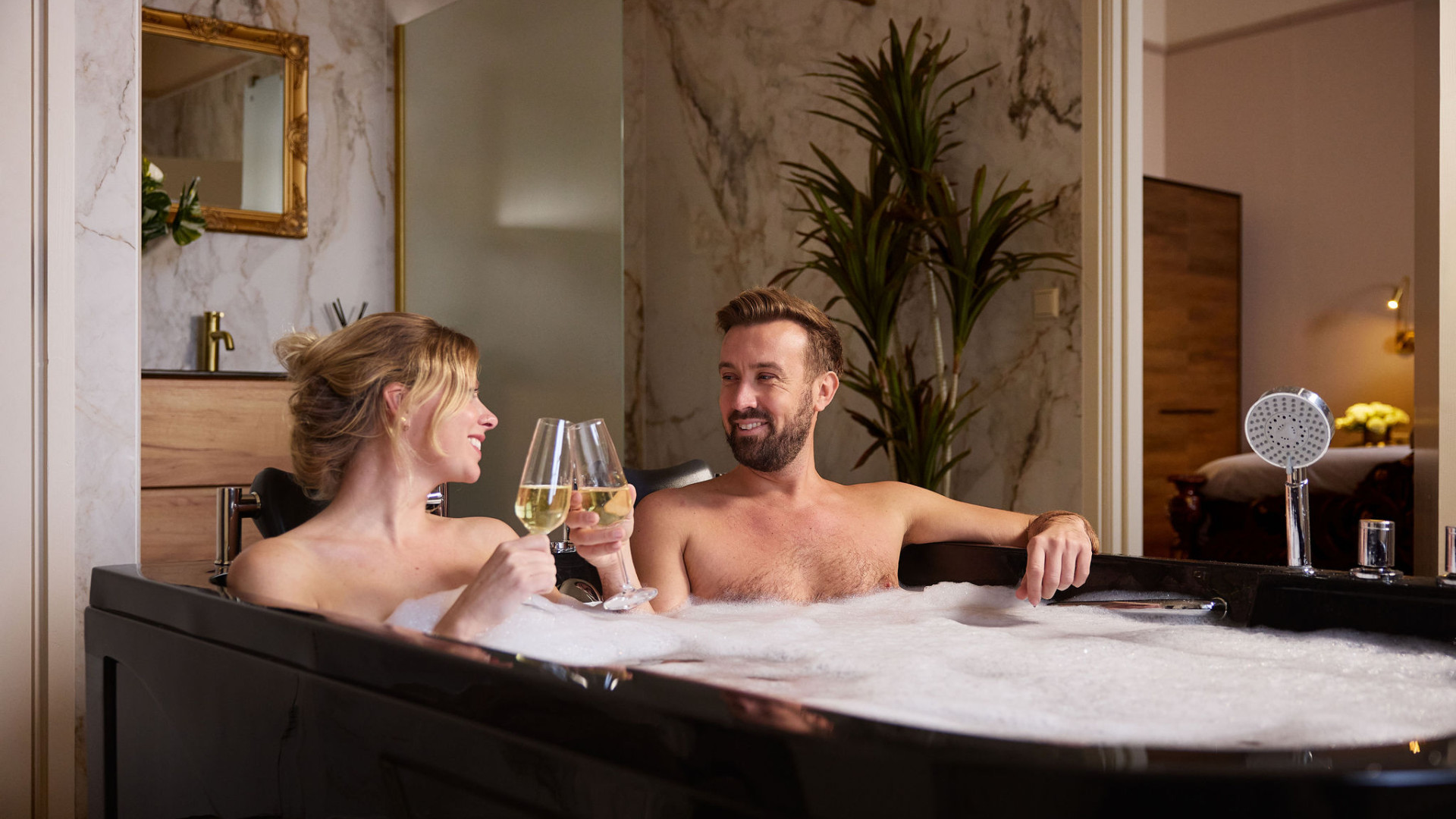 Twin kamer met jaccuzi - proosten