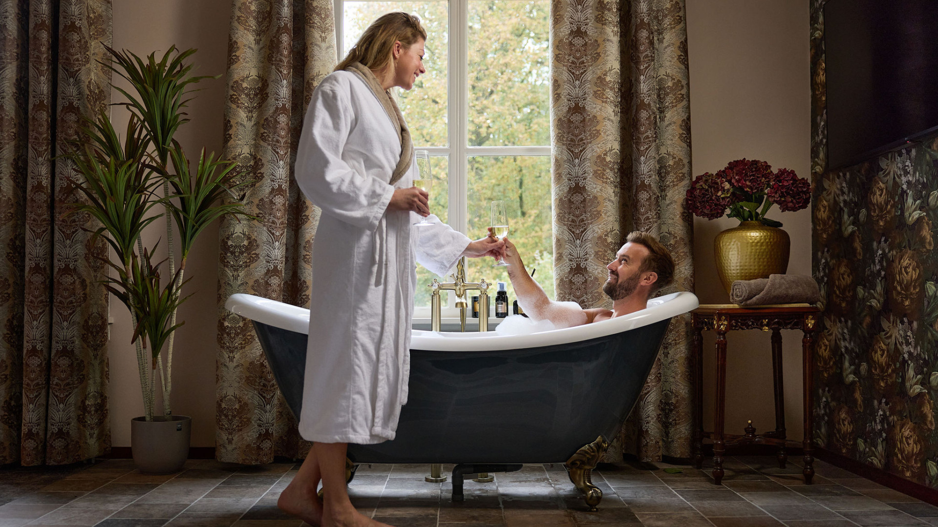 Deluxe kamer met bad - bubbels