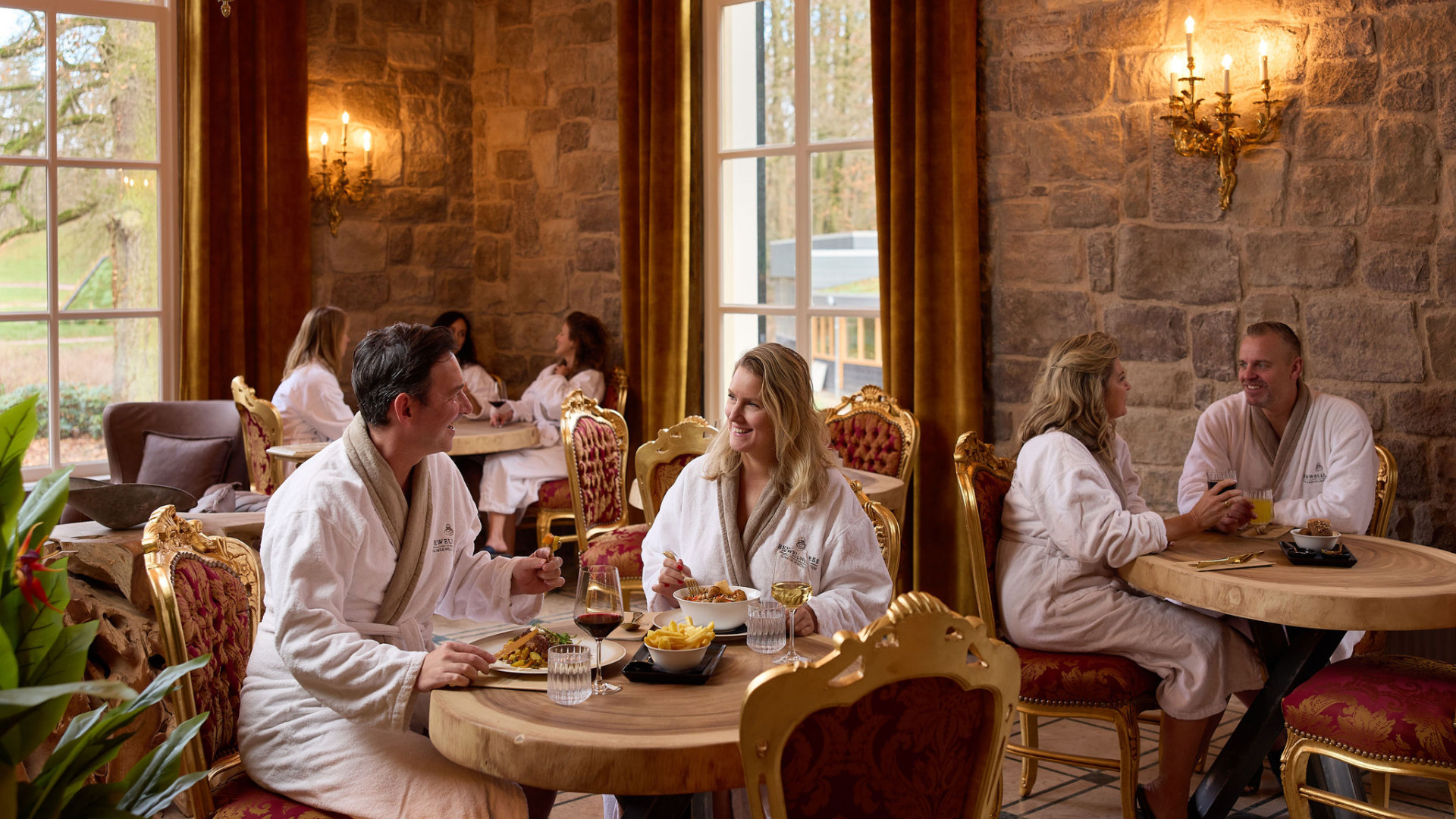 Dineren in restaurant het Landhuis